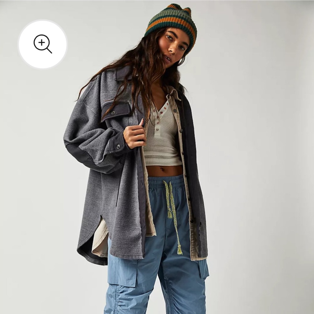 Free People Women's Gray Jacket